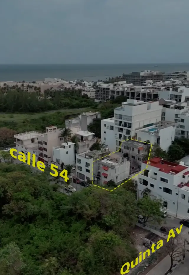Premium land for development in Playa del Carmen with ocean view