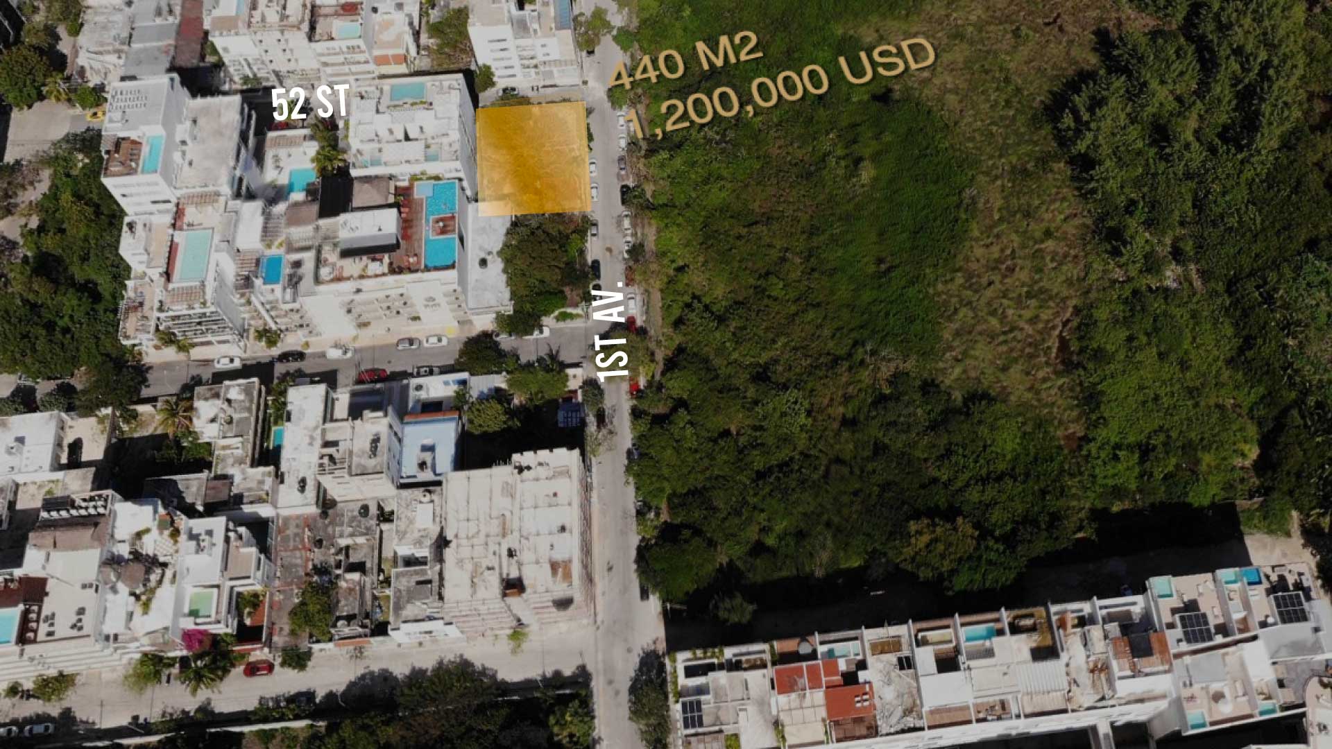 Lot for sale playa del carmen